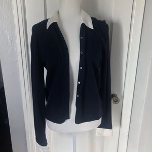 Ralph Lauren button up sweater top